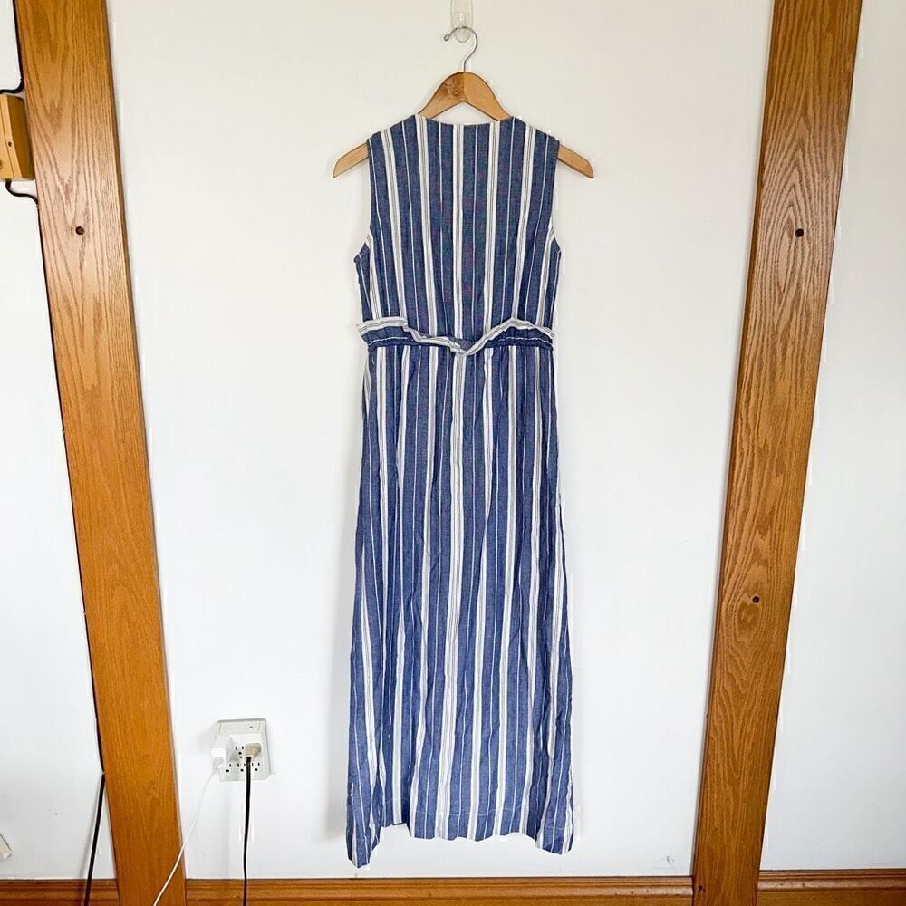 Tularosa X Revolve Essie Maxi Dress in Indigo Stripe - Picture 3 of 12
